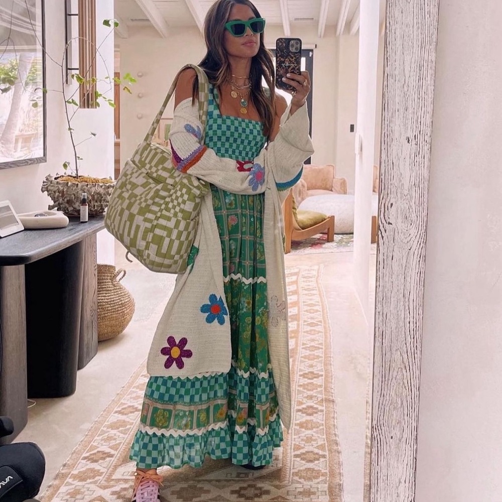 Spell & The Gypsy Flora Strappy Maxi Dress